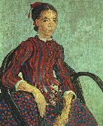 Vincent Van Gogh La Mousme, Sitting oil painting reproduction